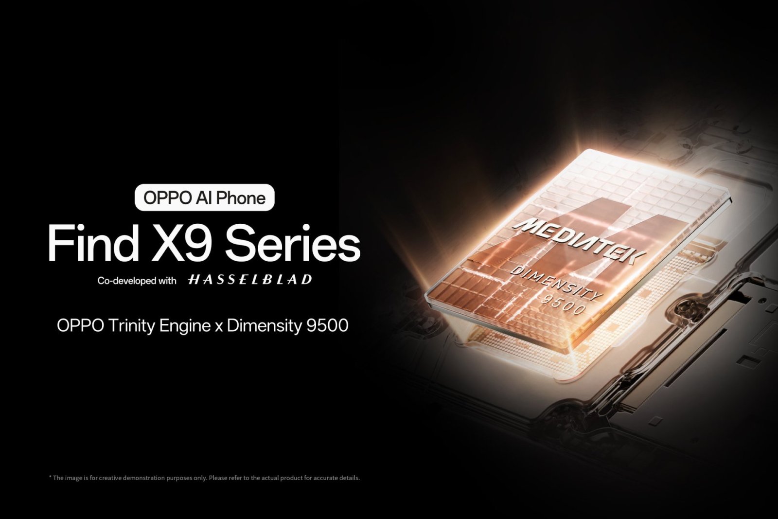 OPPO Find X9 Dimensity 9500