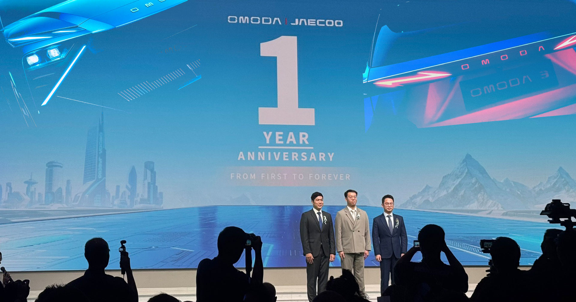 OMODA & JAECOO ฉลองครบ 1 ปีในไทย พร้อมยกระดับบริการหลังการขาย