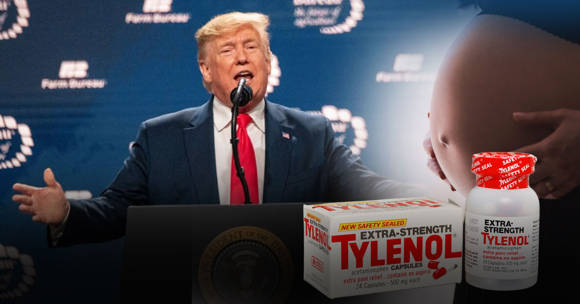 ทรัมป์เตือน กินยาพาราฯ อาจเสี่ยงออทิสติก Tylenol ซัดกลับ คำพูดไร้หลักฐาน ไม่มีวิจัยอ้างอิง ทำคนตระหนกตกใจ
