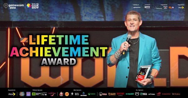 Glen Schofield รับรางวัล Lifetime Achievement Award จาก gamescom asia x Thailand Game Show