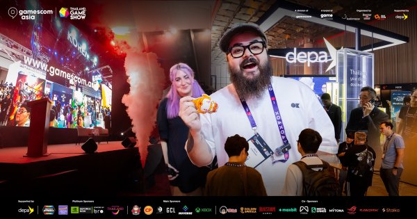 ประวัติศาสตร์หน้าใหม่ gamescom asia x Thailand Game Show เปิดโซนธุรกิจ B2B วันแรกอย่างเอา !