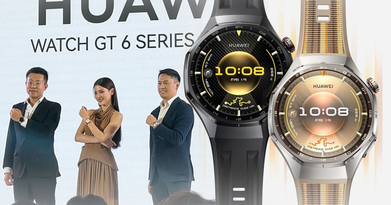 HUAWEI WATCH GT 6 Series เปิดตัวในไทย ราคาเริ่มต้น 6,990 บาท พร้อมดึง “ใบเฟิร์น พิมพ์ชนก” นั่งแท่นพรีเซนเตอร์