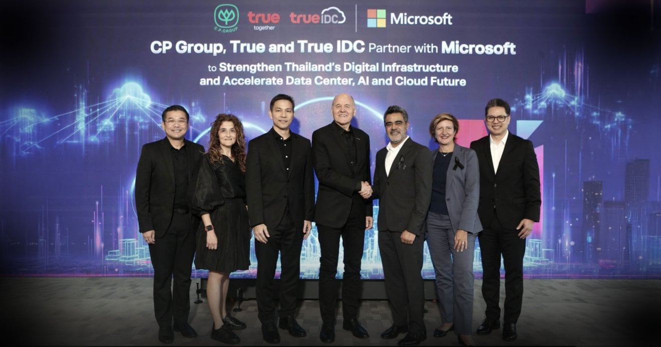 ยุทธศาสตร์ครั้งใหญ่ ! 3 ยักษ์ “เครือซีพี – ทรู – ทรู ไอดีซี” จับมือ “ไมโครซอฟท์” ดันไทยสู่อนาคตแห่ง AI และ Cloud