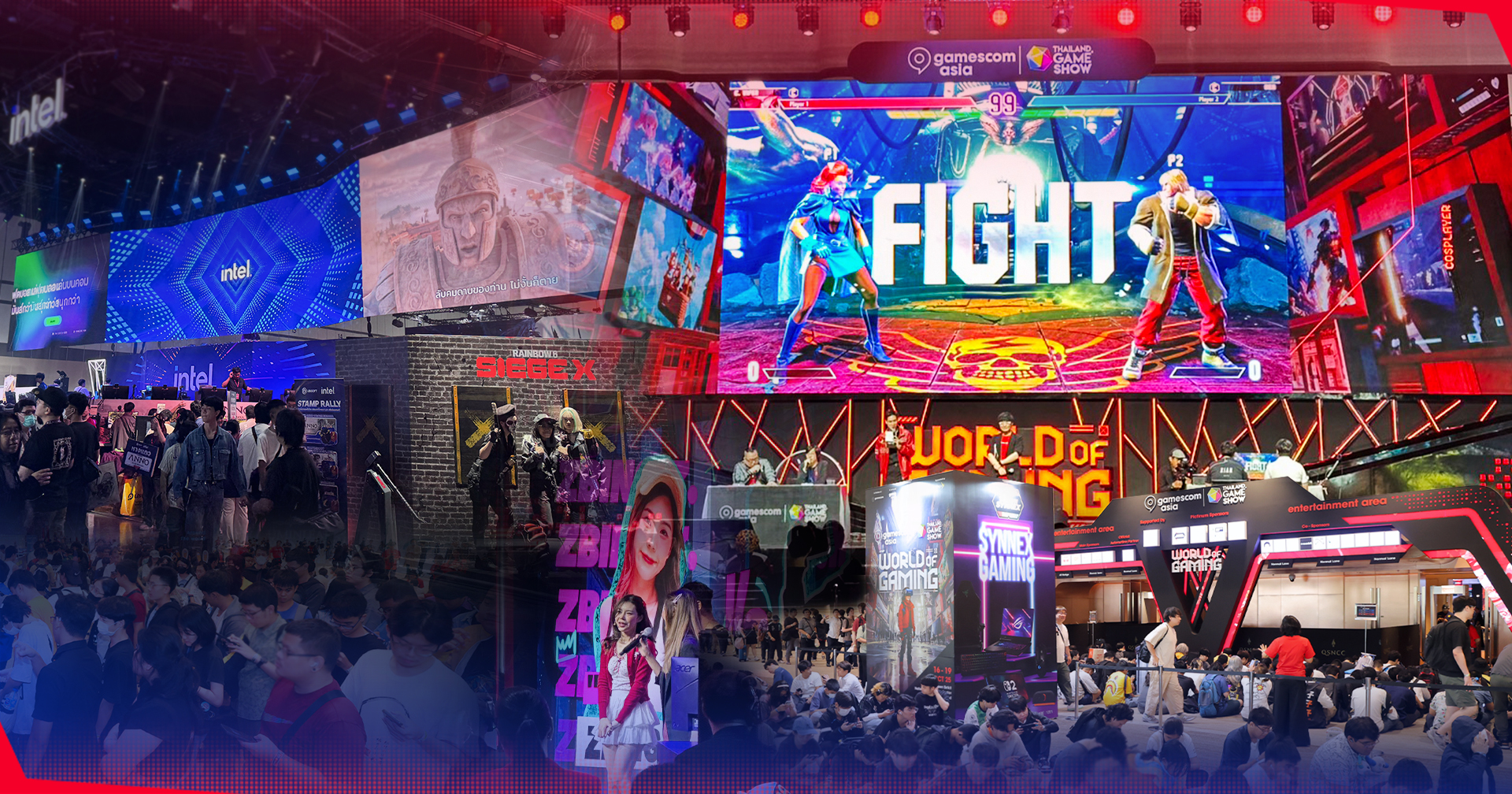 บรรยากาศงาน gamescom asia x Thailand Game Show วันแรก คอเกมหลั่งไหลแน่นตั้บ 3 ฮอลล์ !