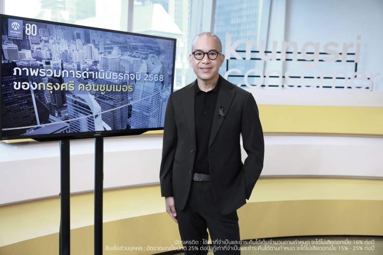 ส่องพฤติกรรมคนไทย 2568: “กรุงศรี คอนซูเมอร์” เผยตัวเลข Q3 คนรัดเข็มขัด-หนีของฟุ่มเฟือย แต่ยอมจ่ายให้ 5 หมวดนี้