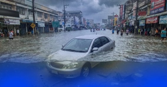 น้ำท่วมรถยนต์แบบไหนเคลมได้ และแบบไหนที่อาจถูกปฏิเสธ !