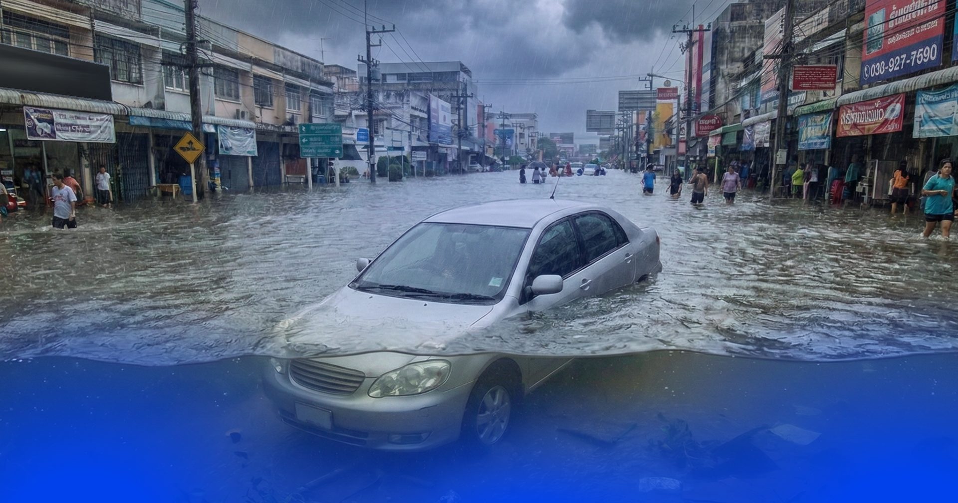 น้ำท่วมรถยนต์แบบไหนเคลมได้ และแบบไหนที่อาจถูกปฏิเสธ !