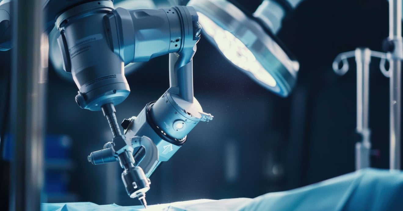 หมออยู่ห่าง 6,400 กม. บังคับหุ่นยนต์ผ่าตัดดึง ‘ลิ่มเลือดในสมอง’ สำเร็จครั้งแรกของโลก !