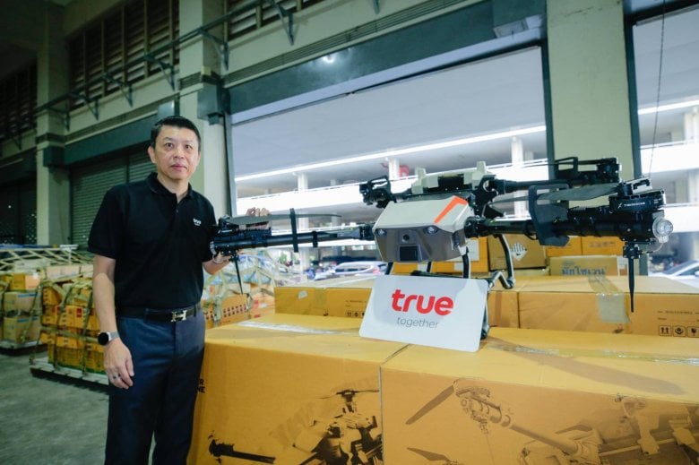 True ระดมทัพเทคโนโลยี ผนึกกำลังใจสู่ภาคใต้: ส่งฝูงโดรนกู้วิกฤต พร้อมมาตรการเยียวยาลูกค้าเต็มสูบ