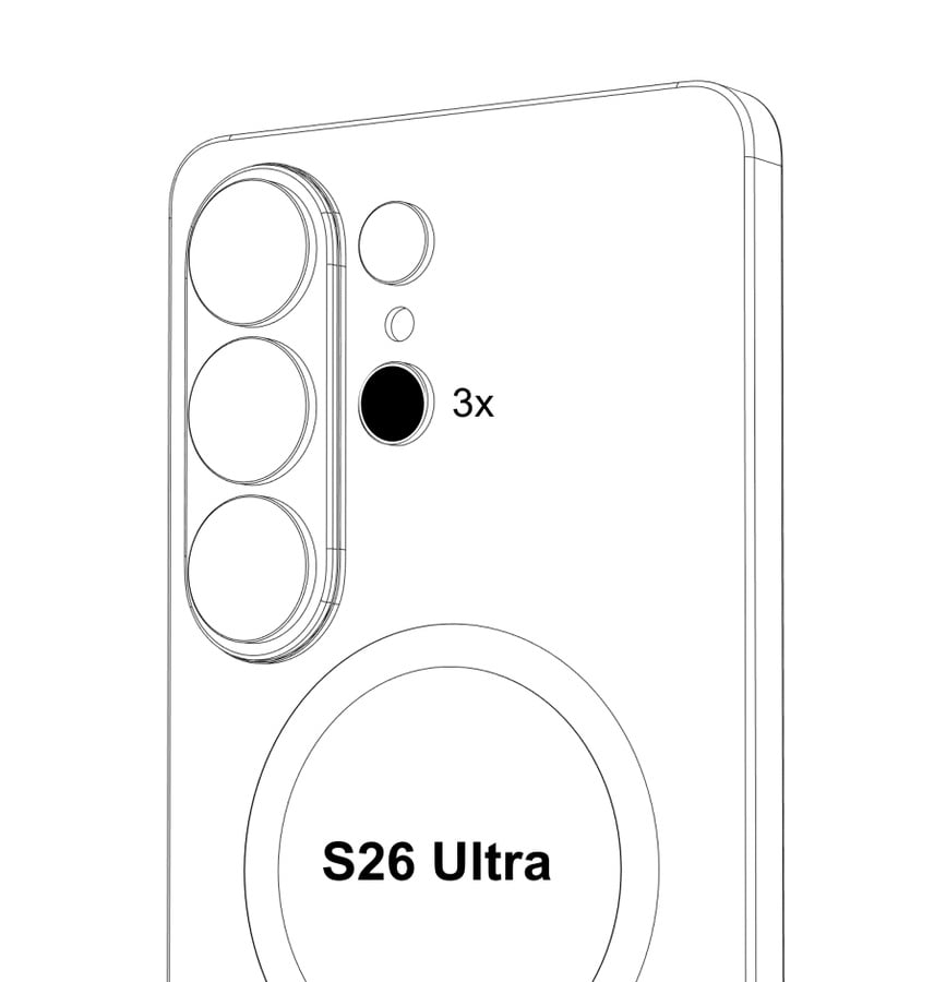 Samsung Galaxy S26 Ultra Sketch