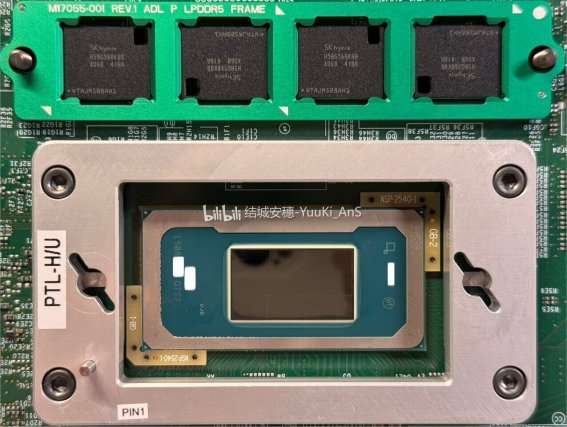 หลุดมาแล้ว ภาพจริง Intel Panther Lake-H รุ่นทดสอบ โชว์สเปก 10 คอร์ เตรียมเจอกันปี 2026