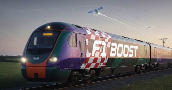 เทคฯ F1 ถูกเอามาใช้เพื่อเร่งความเร็ว Wi-Fi บนรถไฟในอังกฤษ