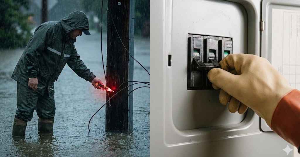 วิธีสังเกต ‘ไฟรั่วตอนน้ำท่วม’ พร้อมแนวทางหลีกเลี่ยง และปฐมพยาบาลเบื้องต้น