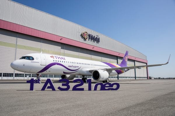 การบินไทยรับมอบ A321neo ลำแรก ! ปักธงน่านฟ้าเอเชียแปซิฟิก