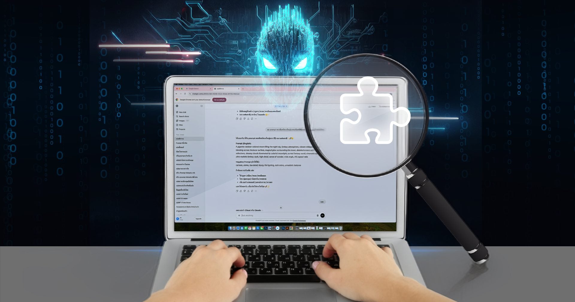 เช็กก่อนหลุด ! เตือนภัย ‘Extension’ ชื่อดังแอบดูดข้อมูลในแชตบอต AI เจ้าดัง ‘ChatGPT – Gemini’ ขายตลาด