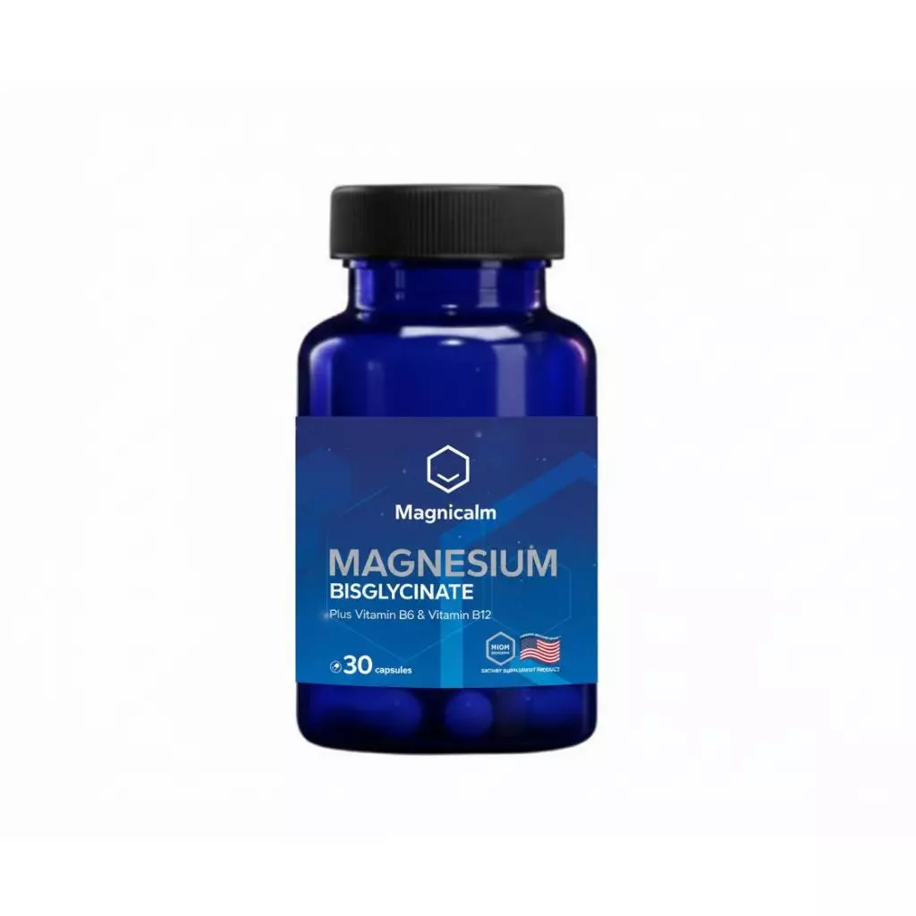 Magnicalm Magnesium Bisglycinate 30 Capsules