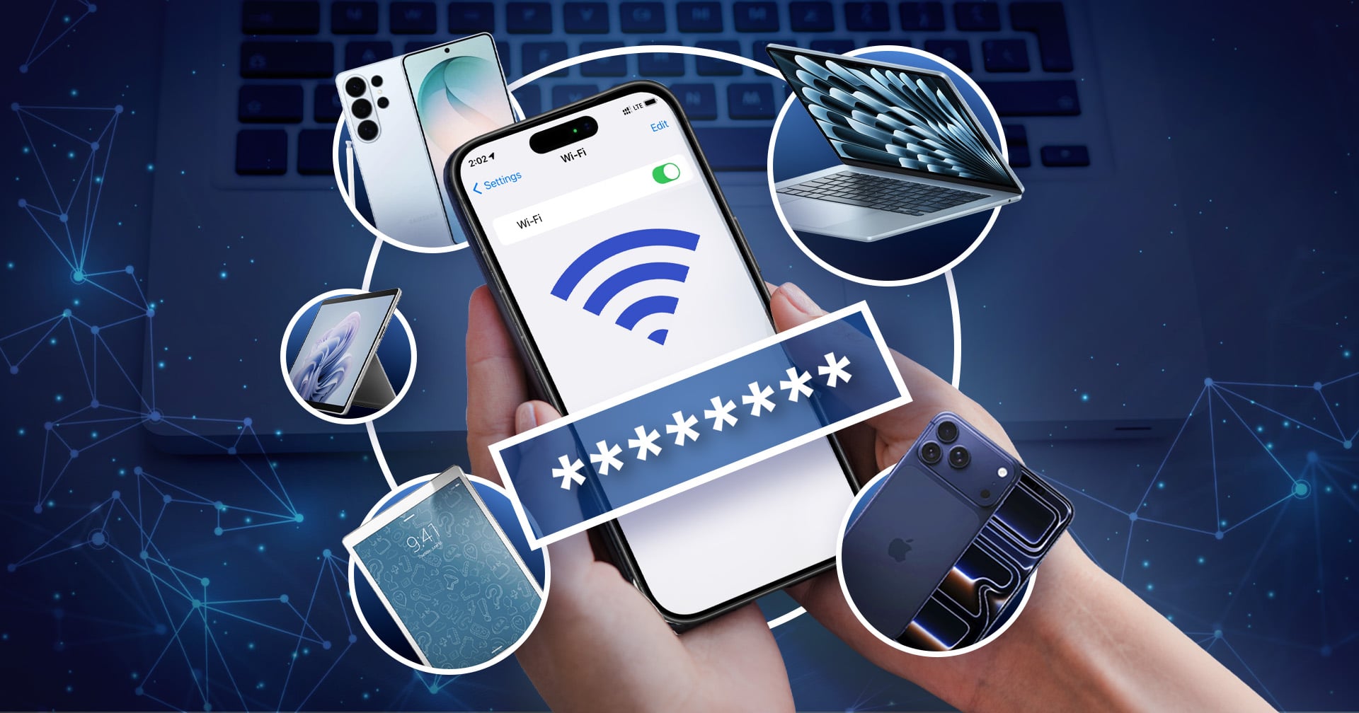 วิธีการดูรหัส Wi-Fi จากมือถือ คอมพิวเตอร์ โน้ตบุ๊ก แท็บเล็ต