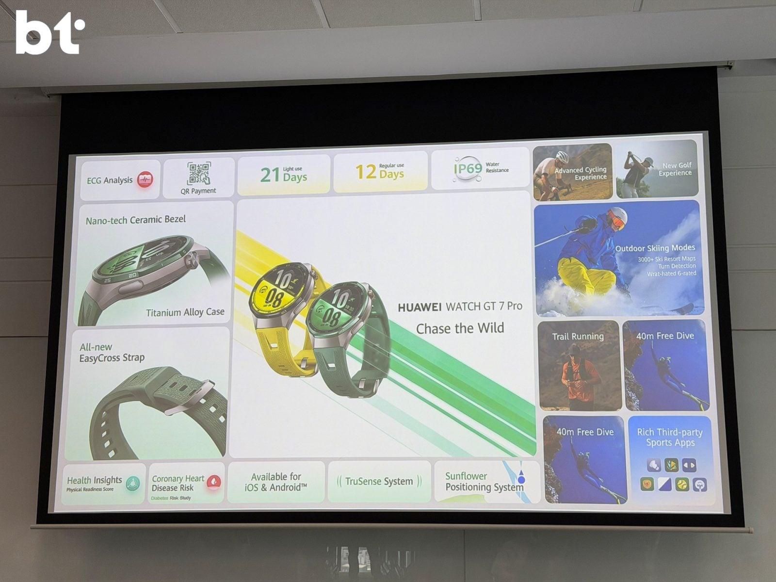 ความสามารถของ Huawei Watch GT 7 Pro